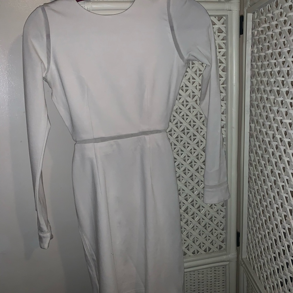 Women’s small white dress